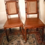 vendo sillas antiguas  restauradas