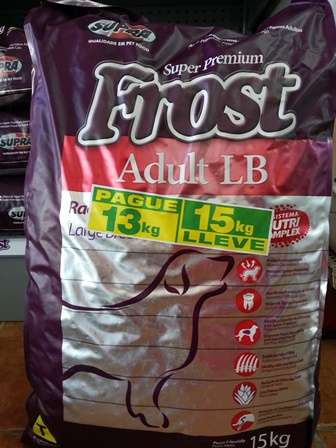 Frost adulto lb 15 kg super premium entrega a domicilio