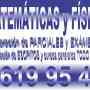Clases particulares Mátematicas y Física   2619 95 48   zona:  Buceo - Malvin