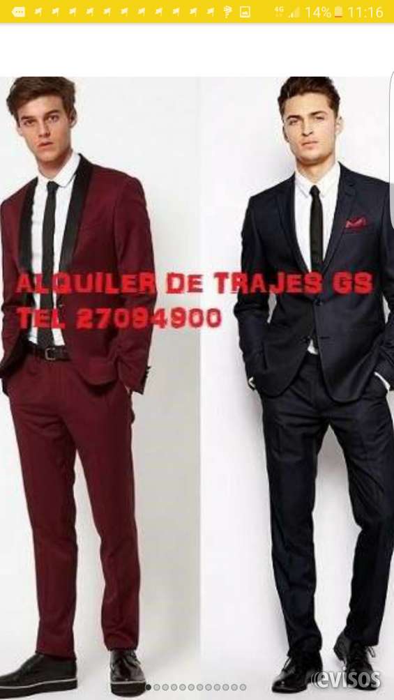 Alquiler De Trajes De Hombre En Montevideo Otros Servicios 57501